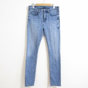 美品 Neil Barrett ニールバレット SUPER SKINNY FIT REGULAR RISE ストレッチ スキニーデニムパンツ 30 インディゴ