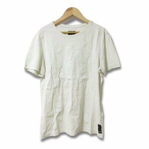 美品 FENDI フェンディ Bugs Eye Tee バグズアイ モンスター 半袖 Tシャツ カットソー FY0894 AAOE サイズS オフホワイト系 123