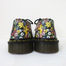 美品 Dr.Martens ドクターマーチン 花柄 フローラルプリント レザー 3ホールシューズ ブーツ 1461 サイズUK3 約22cm マルチカラー_画像5