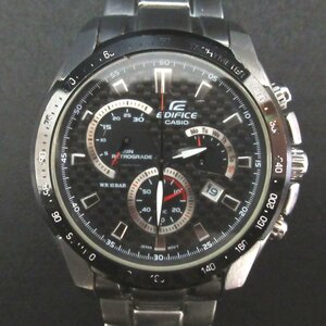 良品 CASIO カシオ EDIFICE エディフィス クォーツ クロノグラフ メンズウォッチ 腕時計 EF-521SPJ