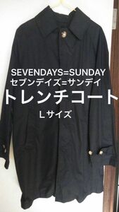 SEVENDAYS=SUNDAY トレンチコート　セブンデイズ=サンデイ トレンチコート