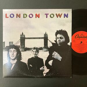 オーストラリアORG. 完品 “London Town” WINGS / レア！赤capitol ラベル