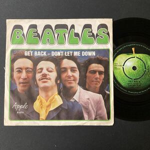 デンマークORG. “Get Back / Don't Let Me Down” THE BEATLES