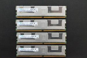 中古 DDR4 2133 ECC LRDIMM 64GB x 4枚 （計256GB）SAMSUNG M386A8K40BM1-CPB0Q