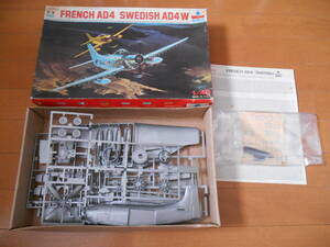 エッシー　1/48 フランスAD4/スウェーデンAD4W スカイレーダー