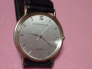 CHRISTIAN　MODE　腕時計　薄型　シルバー　JAPAN　MOVT　ジャンク品　