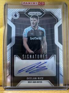 Declan Rice Autograph カード Panini