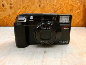 MINOLTA MAC-TELE 38/60mm　フィルムカメラ　コンパクト　ミノルタ　※動作確認済み　　　12CC15