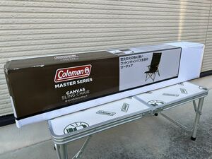 送料無料！！【新品 未使用】コールマン コンフォート マスター キャンバススリングチェア（ブラウン） Coleman 最高級 ファニチャー 軽量