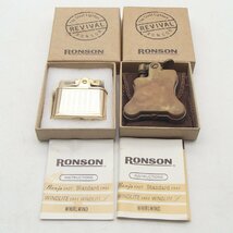 ◎RONSON ロンソン / ガスライター 喫煙具 着火未確認◎MG_画像1