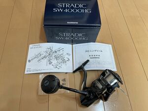 20 ストラディック SW 4000HG SHIMANO STRADIC スピニングリール 