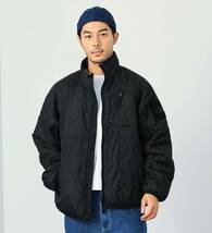 新品送料無料　ALPHA INDUSTRIES INC QUILTED COLD JACKET 　Lサイズ　TA1621　アルファ インダストリーズ　ジャケット_画像1