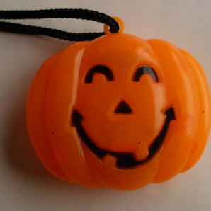 【電池切れジャンク】ハロウィン かぼちゃ マスコットライト★ハロウィーン カボチャ 南瓜 ペンダントの画像2