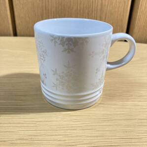 ▼ルクルーゼ≪スノーフレーク マグカップ 1個≫LE CREUSET ホワイト 雪 結晶