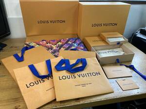 廃棄前最終出品 LOUIS VUITTON ルイ ヴィトン 空箱 紙袋 10点 セット 122320 大型 小型 バック 財布