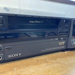 SONY ソニー Hi-Band Betamax β ベータ ビデオ デッキ プレーヤー レコーダー SL-HF3000 122322 の画像3