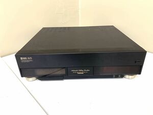 東芝　TOSHIBA A-ES1 S-VHSビデオデッキ VUアナログメータ搭載　通電OK ジャンク品　541116079