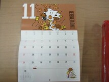 レタスクラブ　SNOOPY　シールつき　カレンダー２０２４_画像2