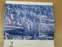 山と溪谷　白籏史朗　日本の名峰カレンダー　２０２４_画像2