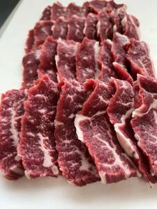 肉屋発！《訳あり》十勝産牛カルビ　１５００g（５００ｇｘ３Ｐ）冷凍　赤身　カルビ　十勝牛肉　塊肉　業務用　同日落札で同梱可能 １円