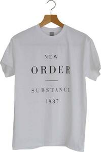 【新品】New Order Tシャツ Mサイズ ギターポップ ネオアコ ダンス マンチェ　ピーター・サヴィル Peter Saville マイク・ミルズ