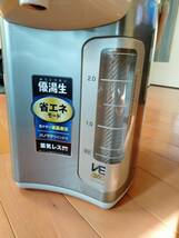 象印 電気まほうびん優湯生 CV-DW30 グレー 中古_画像3