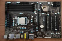 マザーボード ASRock Z77 Pro4 / Core i7-3770 / メモリ4GB×4枚 セット_画像1