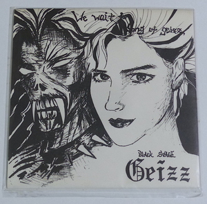 GEIZZ EP Record DGR, 1985 ☆ We Wait For Song Of Geizz 7" EP レコード　ゲイズ / ex. Execute