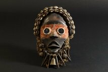 アフリカ美術 コートジボワール ダン族 マスク 仮面 プリミティブアート 祭事 インテリア 民族美術 儀式_画像1