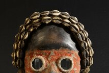 アフリカ美術 コートジボワール ダン族 マスク 仮面 プリミティブアート 祭事 インテリア 民族美術 儀式_画像2