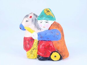 芝原人形 唐人馬乗 郷土玩具 千葉県 民芸 伝統工芸 風俗人形 置物
