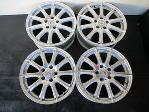 ND2307 アルミホイール EFORS WORK 17X7J 4本 ノア　ヴォクシー アルファード等