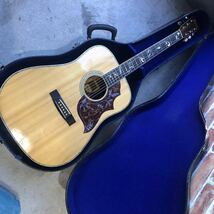 【中古品】Jaguard JD40P ハミングバード アコースティックギター 寺田楽器 ACOUSTIC ハードケース ギター 音楽_画像9