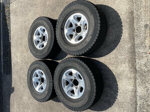 トヨタ　ランクル７６　純正ホイール　ブリジストンスタッドレス 285/75R16 ４本セット