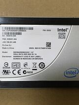 Intel 2.5inch SSD SERIAL ATA 80GB ローレベルフォーマットと不良セクタチェック後、正常動作確認済み_画像6