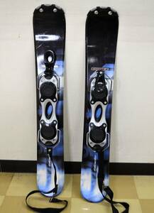 希少ファットショートスキー×ハイマウントビンモデル SALOMON SB9 SNOWBLADE サロモン スノーブレード ミニスキー ワイドツイン