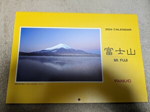 即決●FANUC●富士山/Mt.FUJI●壁掛けカレンダー●新品●匿名配送●2024
