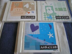 【JR311】《AOR 倶楽部 / A.O.R. Club - vol. 1/2/3》3CD