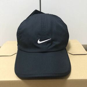 NIKE ナイキ ランニングキャップ　帽子　フェザーライト ブラック 57-59cm 送料サービス