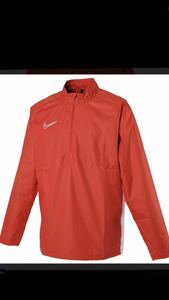 NIKE ナイキ DRI-FIT アカデミー ロングスリーブ ドリルトップ レッド US(S) 日本Mサイズ相当 送料込み