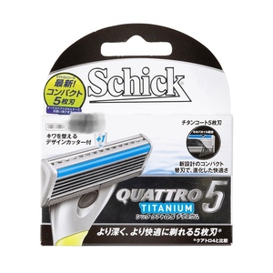  great popularity Schic cuatro 5 titanium razor 8 piece . sheets blade profit super-discount liquidation men's ... hair removal man . man i
