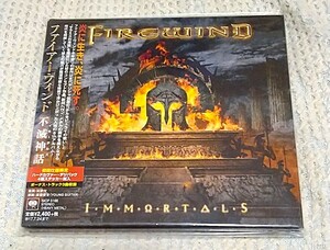 ★ FIREWIND ファイアーウィンド 「IMMORTALS」未開封品★ Gus G. YNGWIE MALMSTEEN ULI JON ROTH HELLOWEEN PRIMAL FEAR MEGADETH 