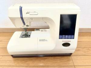 JANOME SECIO スーパーセシオ MODEL 850型 9500 ジャノメミシン 日本製 コンピューターミシン ケース付き 通電確認済み