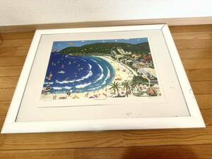 LAGUNA BAY-NOOSA 絵画　額縁付き　305/2000 画家 インテリア 