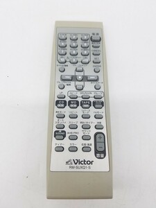 Victor remote control *RM-SUXQ1-S* Victor audio remote control mini component VICTOR * operation not yet verification * Junk treat goods 