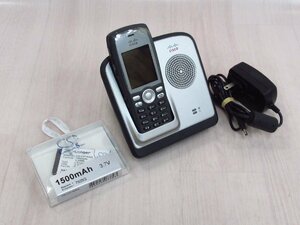 ▲Ω XI1 6703 保証有 シスコ Cisco CP-7925G-P-K9 Unified Wireless IP Phone 7925G 新品電池付 ・祝10000！取引突破！