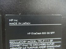 Ω TTPC 0470◆保証有 HP【 EliteDesk 800 G5 SFF 】AMD Radeon R7 430【 Win11Pro / Core i5-9500 / 16.0GB / HDD:500GB 】_画像6