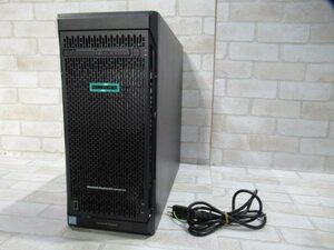 ▲Ω 新TTPC 0982m 保証有 HPE ProLiant ML110 Gen10 サーバー【 OS無 / Xeon Bronze 3104 1.7GHz / 8GB / 1TB SATA 3.5インチ ×3 】