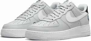 NIKE AIR FORCE 1 '07 LV8 2 DM0118-001 エア フォース HAVE A NIKE DAY EARTH 薄灰 US10