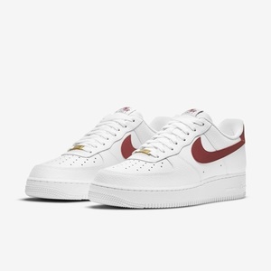 NIKE AIR FORCE 1 '07 CZ0326-100 エア フォース 白×チームレッド US10.5
